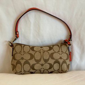 Coach Signature Wristlet